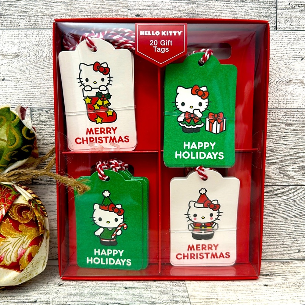 Sanrio Hello Kitty 2023Christmas Gift Tags  each box